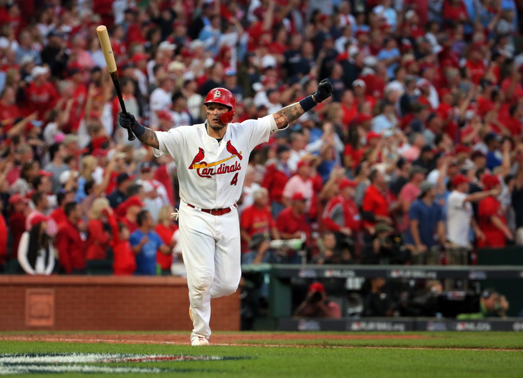 Atlanta Braves vs St. Louis Cardinals, Game 4 NLDS in St. Louis